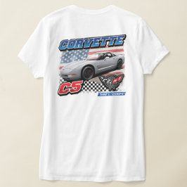 C5 Korvett - 2-sidig kvinnotransport T Shirt