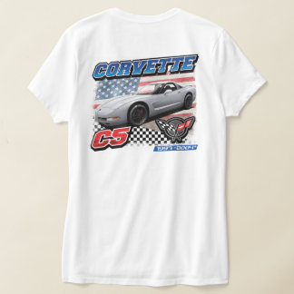 C5 Korvett - 2-sidig kvinnotransport T Shirt