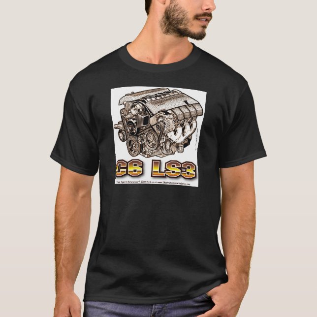 C6-LS3 T SHIRT (Framsida)