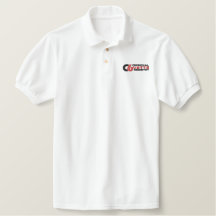 C6VR-Logotyp Broiderad Polo Shirt