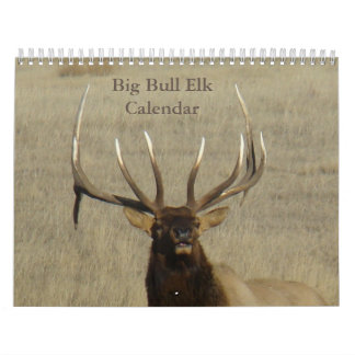 C9 Big Bull Elk Kalender