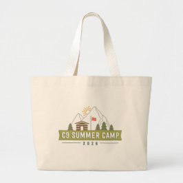 C9 Sommarläger 2026 Logotyp Toteväska Jumbo Tygkasse