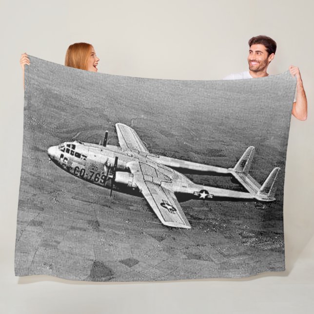C-119, FLYGPELKROPPEN FLEECEFILT (På plats)