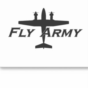 C-12 Kung Luft-armén med fast Vinge Sticker Klistermärken