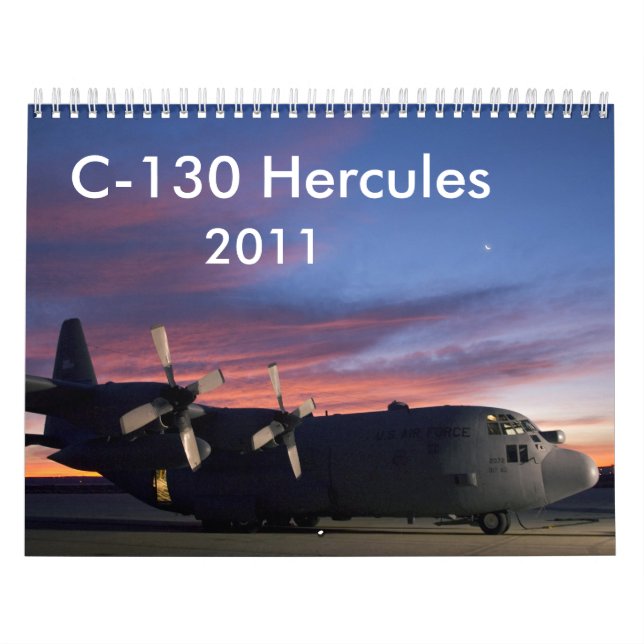 C-130 Hercules Calendar Kalender (Omslag)