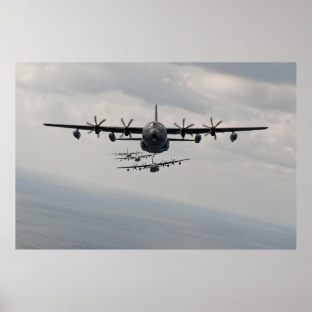 C-130 Hercules Line up Poster (Framsidan)