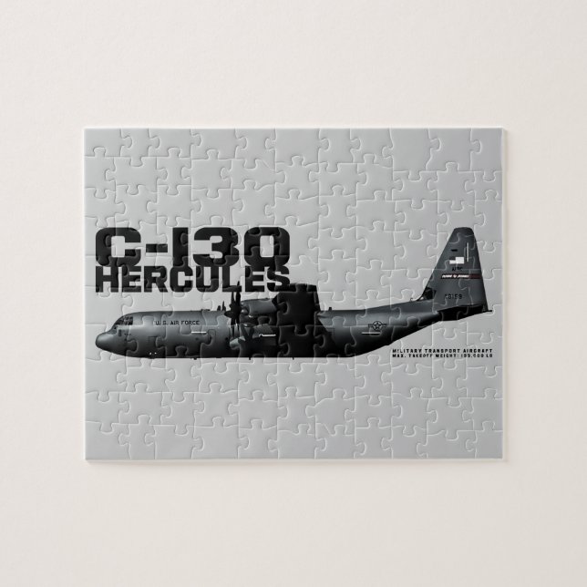 C-130 Hercules Pussel (Horisontell)