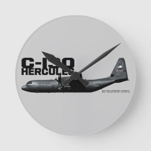 C-130 Hercules Rund Klocka