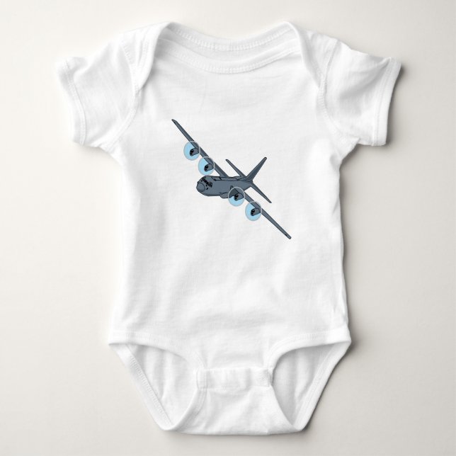C-130 Hercules T Shirt (Framsida)