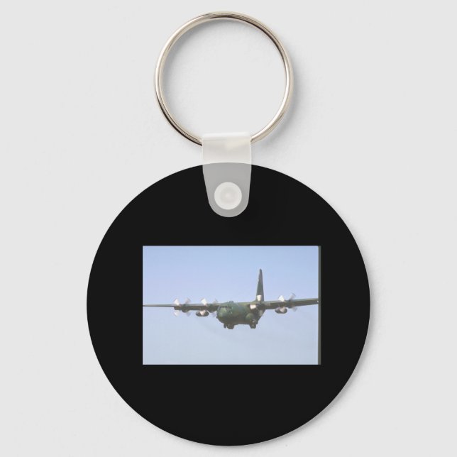 C-130 Hercules Transport_Military Aircraft Nyckelring (Framsida)