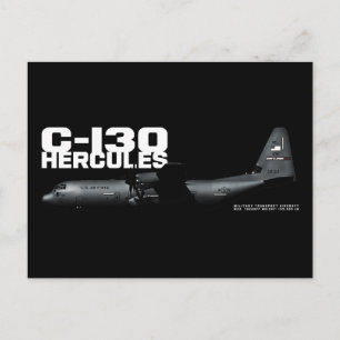 C-130 Hercules Vykort