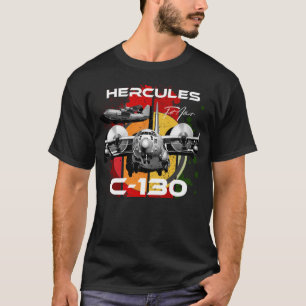 C-130 Herkules Militära luftfartyg T Shirt