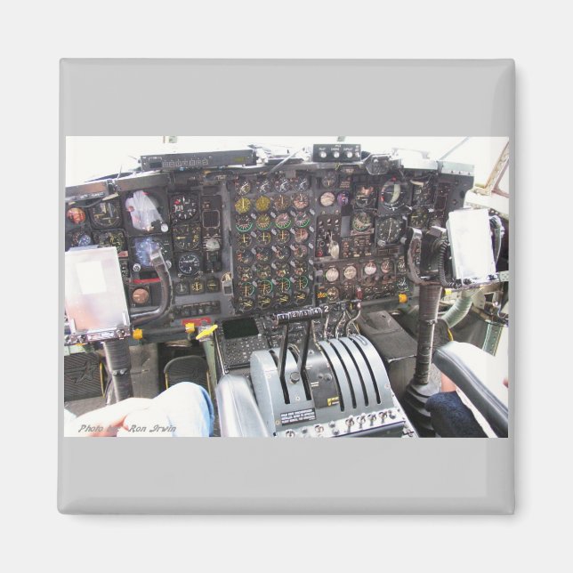 C-130A Cockpit Magnet (Framsidan)