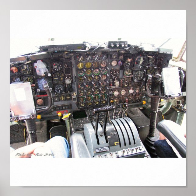 C-130A Cockpit Poster (Framsidan)