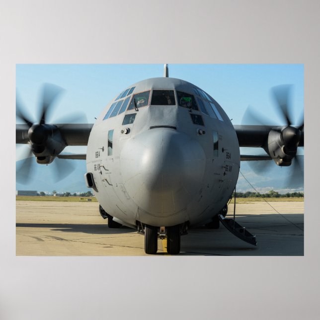 C-130J Toppen Hercules Poster (Framsidan)