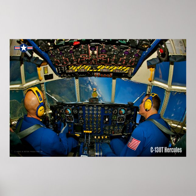 C-130T HERCULES COCKPIT POSTER (Framsidan)