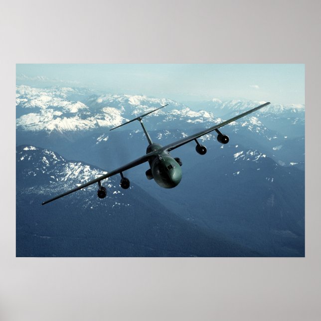C-141 Starlifter-flygplan Poster (Framsidan)