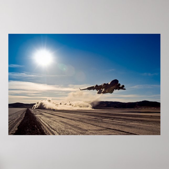 C-17 Avlägsnande från torr sjö-bädd Poster (Framsidan)