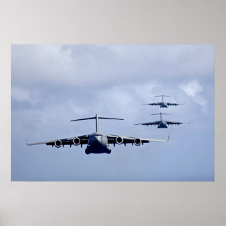 C-17 Globemaster III-flygplan Poster