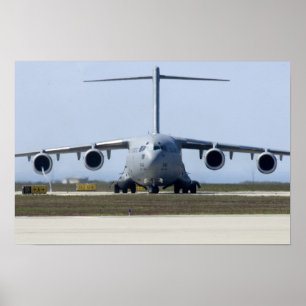 C-17 Globemaster III-flygplan Poster