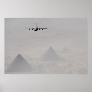 C-17 Globemaster III-flygplan Poster