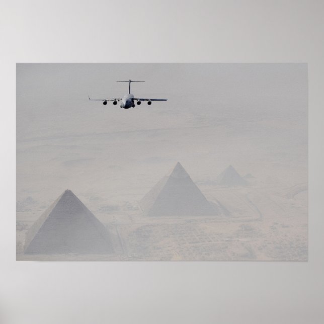 C-17 Globemaster III-flygplan Poster (Framsidan)