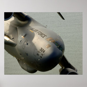C-17 Globemaster III-flygplan Poster