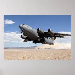 C-17 Globemaster III-flygplan Poster