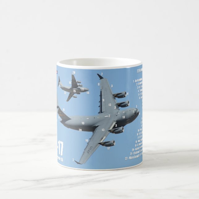 C-17 GLOBEMASTER III KAFFEMUGG (Center)