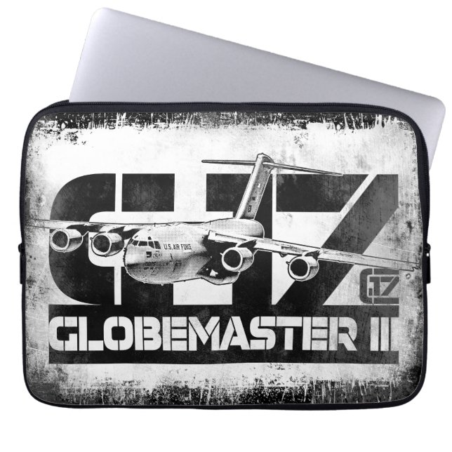 C-17 Globemaster III Laptop sleeve Electronics Bag (Framsidan)