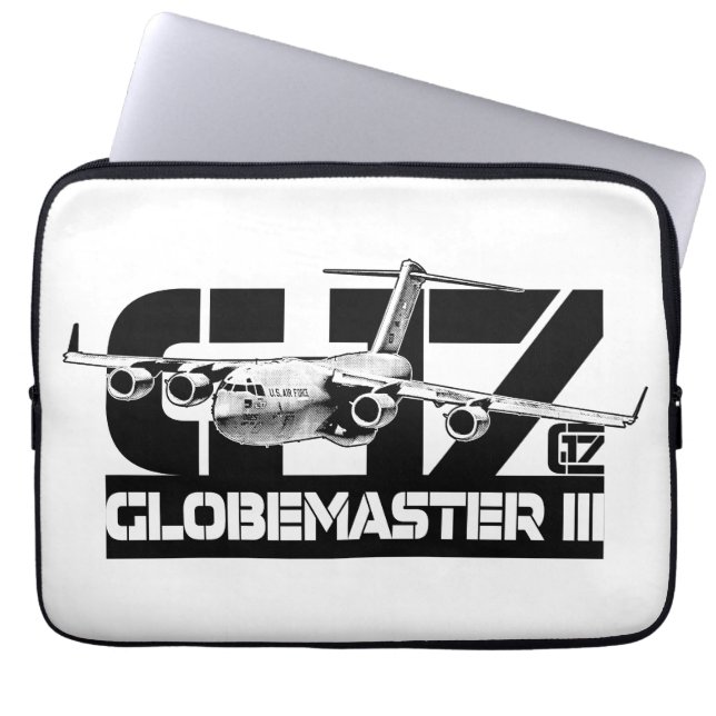 C-17 Globemaster III Laptop sleeve Electronics Bag (Framsidan)