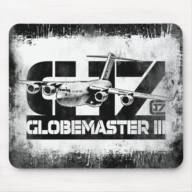 C-17 Globemaster III Mouse Pad Mousepad Musmatta (Framsidan)