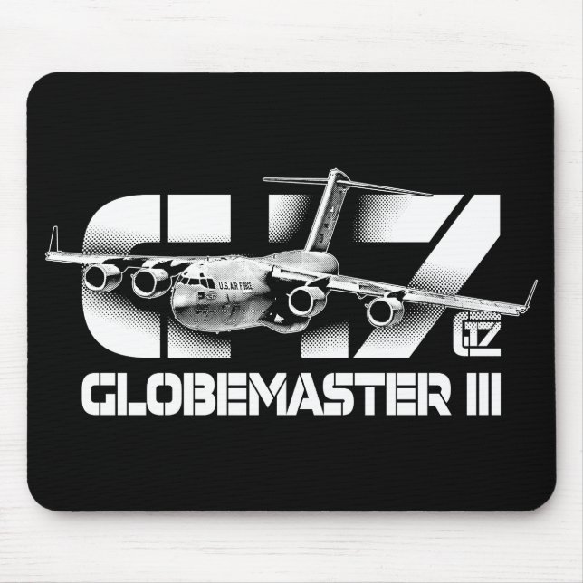 C-17 Globemaster III Mousepad Musmatta (Framsidan)