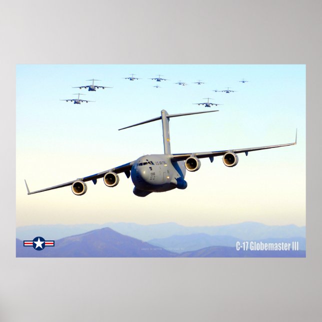 C-17 GLOBEMASTER III POSTER (Framsidan)