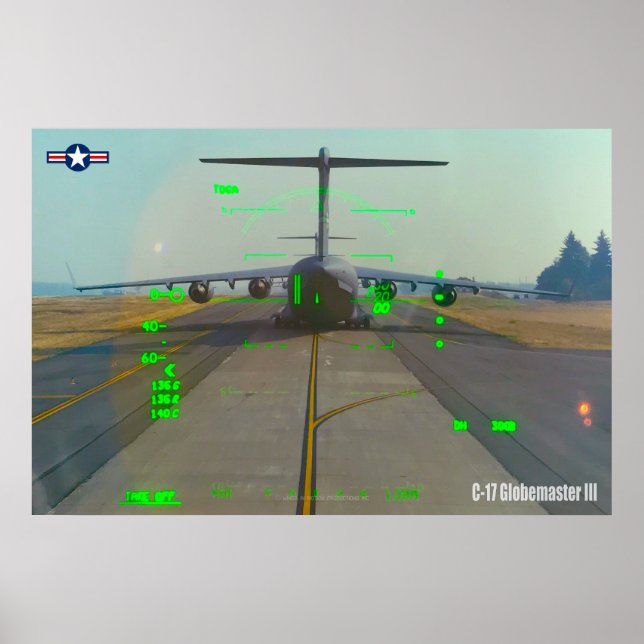 C-17 GLOBEMASTER III POSTER (Framsidan)