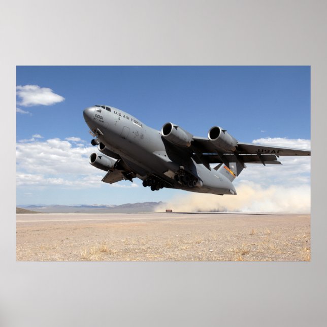 C-17 Globemaster Poster (Framsidan)