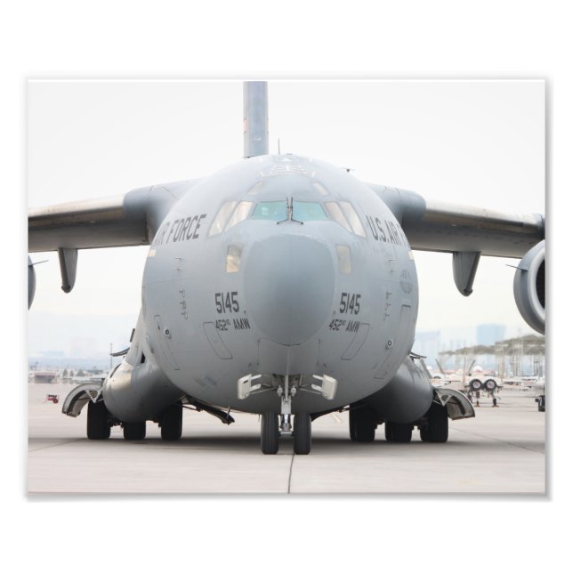 C-17 Globemaster v2 Photo Print Fototryck (Framsidan)