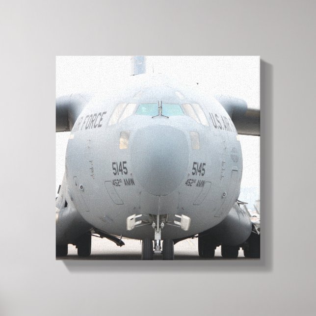 C-17 Globemaster v2 Wrapped Canvas (Framsida)