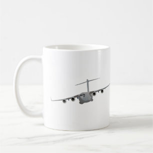 C-17 US Luft Force Airplane Kaffemugg