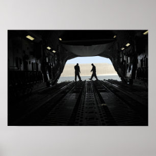 C-17A Globemaster III-mästare Poster