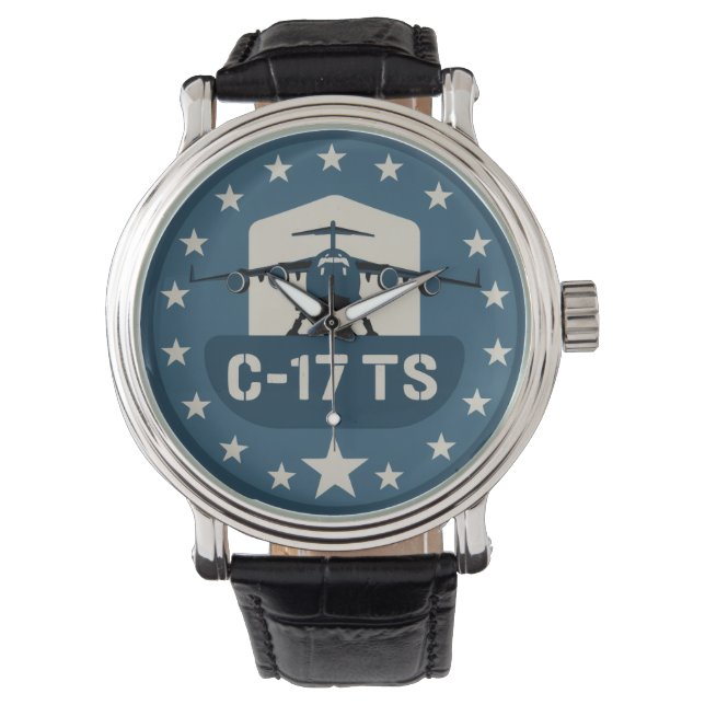 C-17TS-lapp Armbandsur (Framsida)