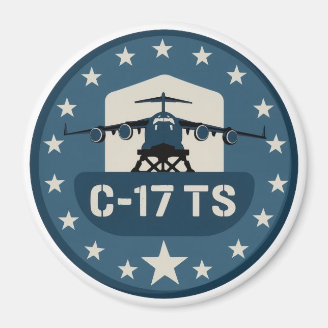 C-17TS-lapp Magnet (Framsidan)