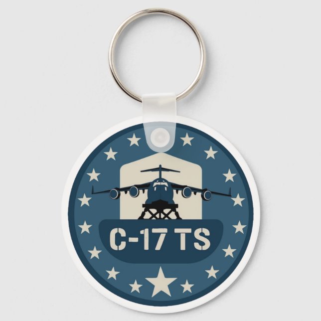 C-17TS-lapp Nyckelring (Framsida)