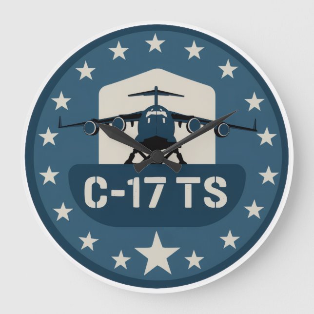 C-17TS-lapp Stor Klocka (Framsida)