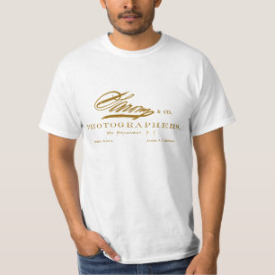C. 1870 Napoleon Sarony, amerikansk fotograf Tee Shirt