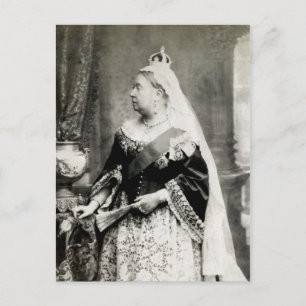 C. 1880 Queen Victoria of England Vykort