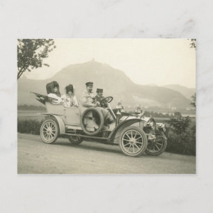 c 1907 Turistbil eller fateon Vykort