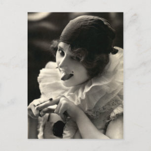 C. 1910 Söt Womans Taunt Vykort