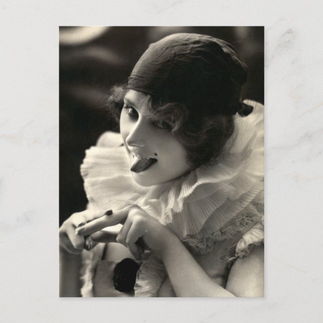 C. 1910 Söt Womans Taunt Vykort (Framsida)