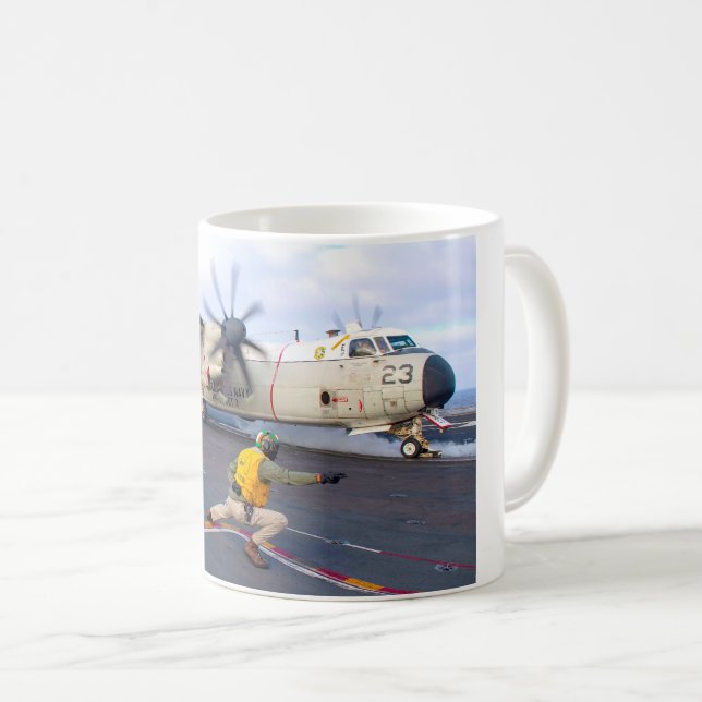 C-2A GREYHOUND KAFFEMUGG (Framsida höger)